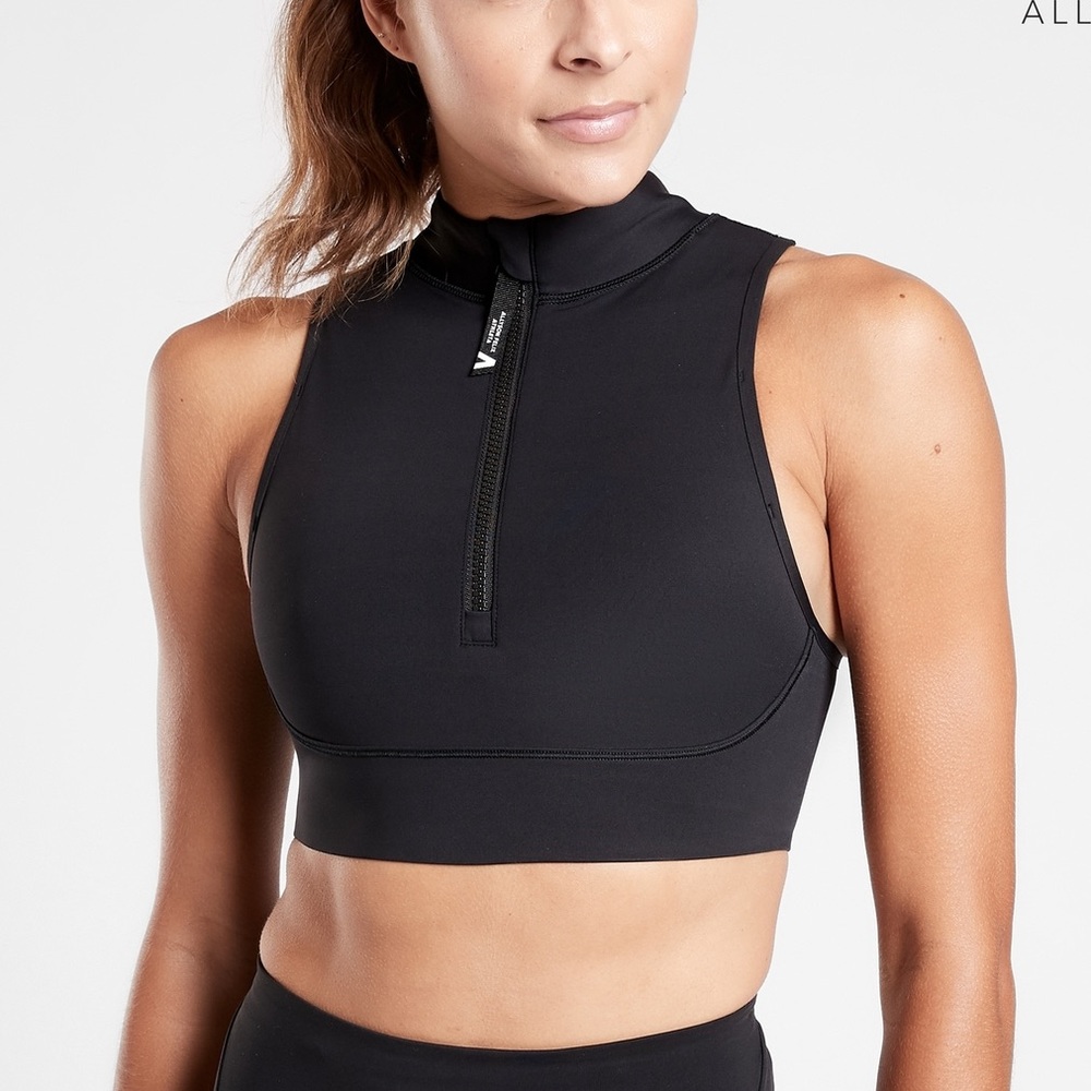Athleta Legend Zip Bra